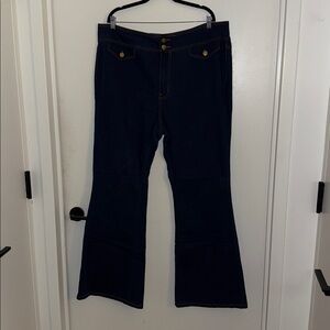 Forever 21 Curve Super Flare Jeans